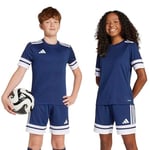 adidas SQUA25 JSY Y Kısa Kollu Forma/Tişört Unisex Çocuk