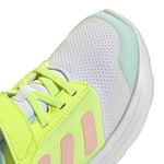 adidas Tensaur Run 3 0 El Whtclpinkhireye Unisex Çocuk Beyaz Yol Koşusu Ayakkabısı Unisex