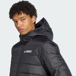 adidas Terrex Multi Essentials ClimaWarm yalıtımlı kapüşonlu erkek montu, XL, Terrex Multi Essentials ClimaWarm, Siyah, mens
