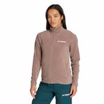 adidas Terrex Multi Essentials Full Zip Fleece Jacket Sweatshirt Kadınlar