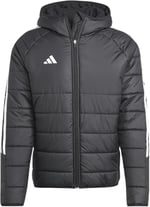 adidas Tiro 24 Winter Erkek Siyah Kapüşonlu Mont