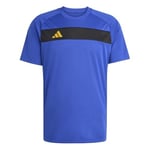 adidas Tiro Es Jsy Erkek Futbol Antrenman Tişörtü JW4613 Mavi