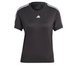 adidas Tr-Es 3S T Kadın Antrenman Tişörtü IC5039 Siyah