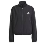 adidas Train Essentials 3-Stripes Woven Warm-Up Jacket