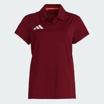 adidas Turkiye Polo W Türkiye Kadın Antrenman Polo Tişörtü JG5702 Kırmızı
