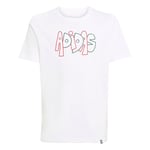 Adidas Unisex Çocuk Kısa Kollu Shirt Jv5245