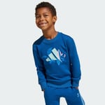 adidas Unisex Çocuk LK DY LS JOG Eşofman Takımı DMARIN/SEFLAQ 5-6A