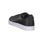 adidas Vl Court 2.0 kadın spor ayakkabısı Siyah Size: