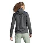 adidas W Multi Hyb Jkt Kadın Outdoor Montu IR7882 Gri