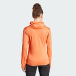 adidas W Xpr Lt Fl H J Kadın Outdoor Ceketi IQ3729 Turuncu