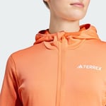 adidas W Xpr Lt Fl H J Kadın Outdoor Ceketi IQ3729 Turuncu
