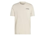 adidas Xpl Logo Tee Erkek Antrenman Tişörtü IN6504 Bej