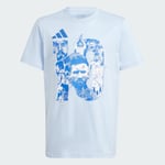 adidas Y Mesii G T Çocuk Futbol Tişörtü IU2227 Siyah