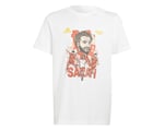 adidas Y Salah G T Genç Futbol Tişörtü HT5190 Beyaz