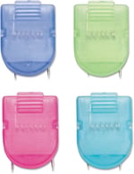 Advantus duvar askı duvar-Clip, kumaş panel, standart beden 20-Pack