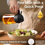 AEE® 2 Adet Çift Fonksiyonlu Akıtmaz Cam Yağdanlık Sprey Akıtma Ayçiçek Yağı Zeytin Yağı Şişesi Yağlık 450ml