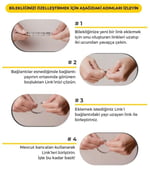 AEE® Erkek Bileklik Paslanmaz Çelik İtalyan Charm kişiselleştirilebilir Unisex Kadın Bileklik