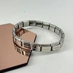 AEE® Erkek Bileklik Paslanmaz Çelik İtalyan Charm kişiselleştirilebilir Unisex Kadın Bileklik