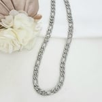 AEE® Erkek Çelik Kolye Şavin Kuşgözü Zincir Paslanmaz Unisex