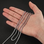 AEE® Erkek Çelik Zincir Kolye Gümüş Renk Chavin Angelus Lufigo Unisex Kadın Kolye