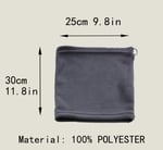 AEE® Unisex Polar Boyunluk – Ayarlanabilir Bere & Boyunluk | Çok Fonksiyonlu Kışlık Rüzgar Kesici | Polar Kumaş, Yumuşak ve Sıcak Tutucu Erkek Kadın