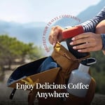 Aeropress 10R11 Go Travel Kahve Makinesi, Plastik, Gri