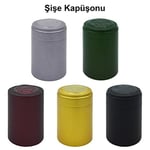 Afracam 500 ml Şeffaf Maraska Kilitli Kapaklı ve Kapüşonlu Boş Cam Şişe 30 Adet