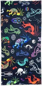 Afrika Yerli Temalı Buff Boyunluk Bandana No:89