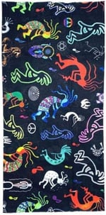 Afrika Yerli Temalı Buff Boyunluk Bandana No:89