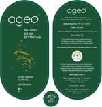 ageo – FİLTRESİZ natürel sızma zeytinyağı, 5 lt. Teneke Kutu, 2024 Üretim