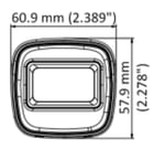 AHD KAMERA IR BULLET 2MP 3.6MM HIKVISION DS-2CE16D0T-EXIPF