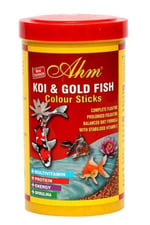Ahm Koi Goldfish Colour Sticks 1000 Ml Balık Yemi