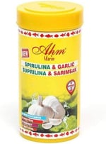 Ahm Spirulina Garlic Sarımsaklı 250 Ml Balık Yemi