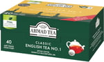 AHMAD TEA CLASSIC ENGLISH TEA NO:1 40x2gr DEMLİK POŞET ÇAY