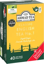 AHMAD TEA CLASSIC ENGLISH TEA NO:1 40x2gr DEMLİK POŞET ÇAY