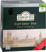 Ahmad Tea Earl Grey Bergamot Aromalı Bardak Poşet Çay 100'lü (100 x 2 Gr)