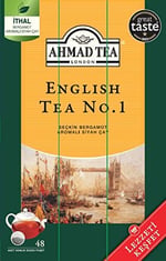 AHMAD TEA EnglshTea No1 Demlk Poşt Çay 48li 153,6g (3 paketi) - Seçenekler: 48'Lİ, 48'Lİ (2 paketi), 48'Lİ (4 paketi), 48'li (153.6 gr)...