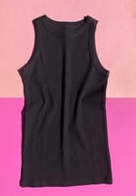 Ahmio Halter Yaka 2’li Premium Doku Kaşkorse T-Shirt Pamuklu Kadın Örme Atlet