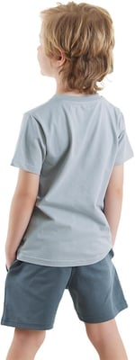 Ahoy Kedi Erkek Çocuk T-shirt Şort Takım