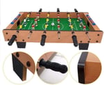 Ahşap Masa Maçı Langırt Oyunu, 18 Oyuncu, 2 Top, 70 cm, Çok Renkli