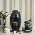 Ahşap Saplı 2.5oz Seramik Espresso Bardakları, Küçük Kahve Fincanları Çift Atış Espresso Bardakları 4'lü Set