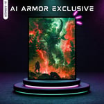 Ai Armor MTG (Gruul Kırmızı-Yeşil) - 'dan 100ct Mat TCG Kart Sanat Kolları…