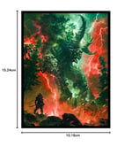 Ai Armor MTG (Gruul Kırmızı-Yeşil) - 'dan 100ct Mat TCG Kart Sanat Kolları…