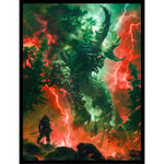 Ai Armor MTG (Gruul Kırmızı-Yeşil) - 'dan 100ct Mat TCG Kart Sanat Kolları…