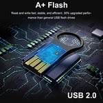 Aiibe 64 GB Flash Sürücü 3'lü Paket 64 GB USB Flash Sürücü Parmak Sürücü 64 GB USB 2.0 Bellek Çubuğu Su Geçirmez Fermuarlı Sürücü Anahtarlıklı Metal USB Sürücü, Siyah
