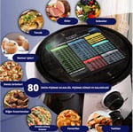 Air Fryer Yiyecek Pişirme Süreleri ve Kaloriler Magneti, Air Fryer Aksesuar