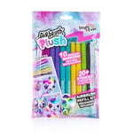Airbrush Plush - Refill Kit 10 pens (256) | Yıkanabilir renkli kalemleyiciler Airbrush ve yapışkan şablonlarla uyumludur