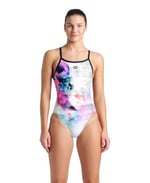 Airbrush Swimsuit Challenge Back Kadın Siyah Yüzücü Mayosu 007912510