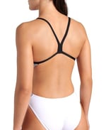 Airbrush Swimsuit Challenge Back Kadın Siyah Yüzücü Mayosu 007912510