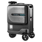 Airwheel 20 inç Akıllı Sürülebilir Bavul Elektrikli Bagaj Scooter Bagaj Taşıma, Siyah, 385X250X575mm, Bavul